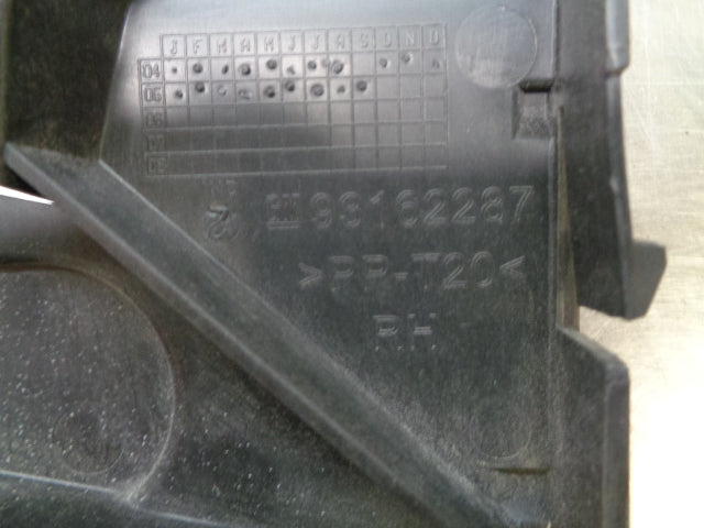 Holden AH Astra Genuine Right Hand Rear Bumper Bracket Used Part