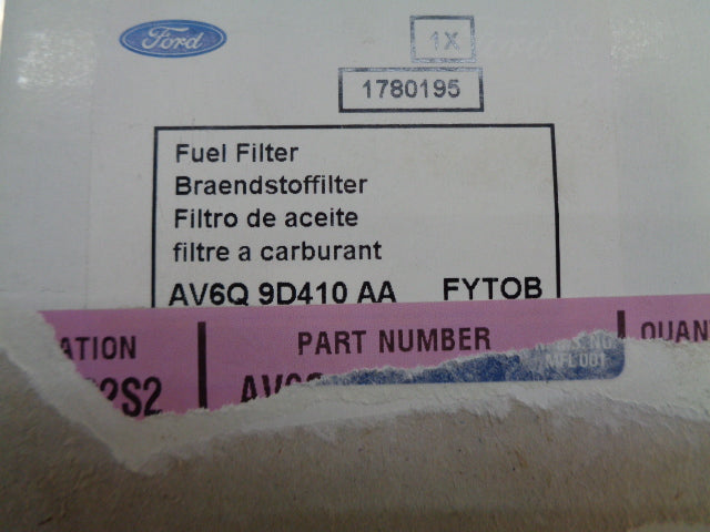 Ford Fiesta VI Genuine Fuel Filter New Part