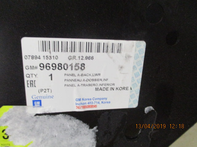 Holden Barina TK Genuine Lower Beaver Panel Sedan New Part