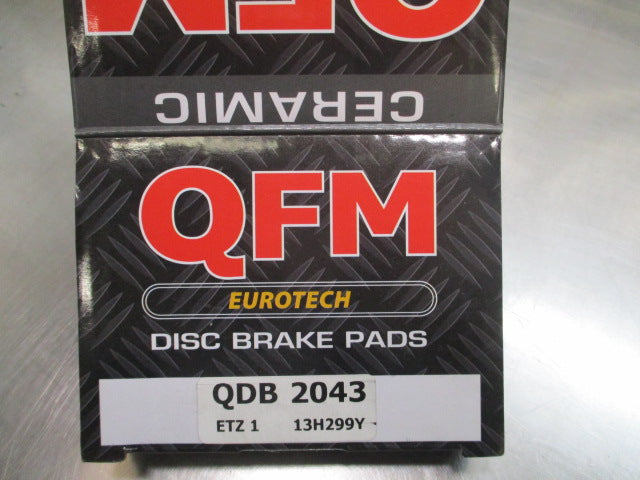 QFM Eurotech Genuine Ceramic Front Brake Pad Set Suits Citroen C2-C3 New Part