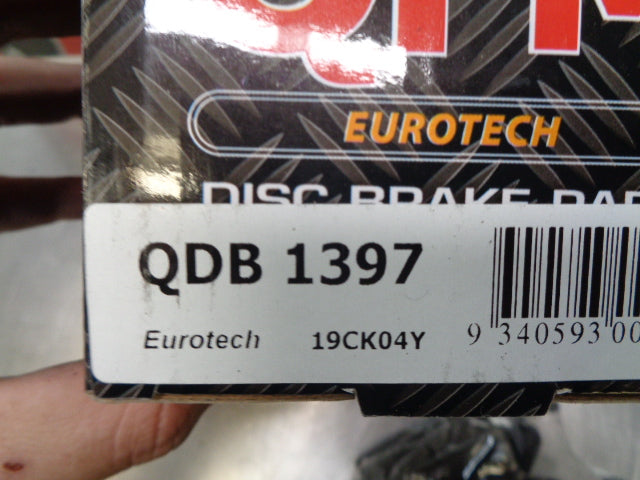 QFM Eurotech Ceramic Rear Brake Pad Set Suits BMW / Land Rover New Part