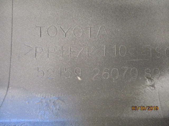 Toyota Hiace Genuine Rear Bumper Cover New Part