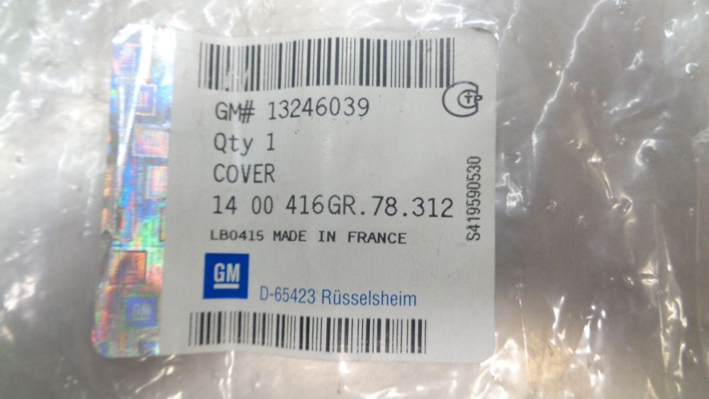Holden Astra AH Genuine Front Facia Cover Assy New Part