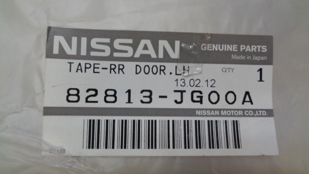 Nissan Xtrail T31 Genuine Back Left Door Frame Film New Part