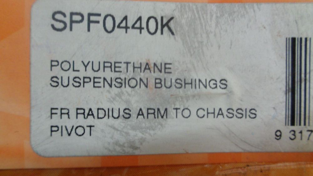 Super-Pro Radius arm-chassis Mount bush kit suits 80 series Landcruiser New Part