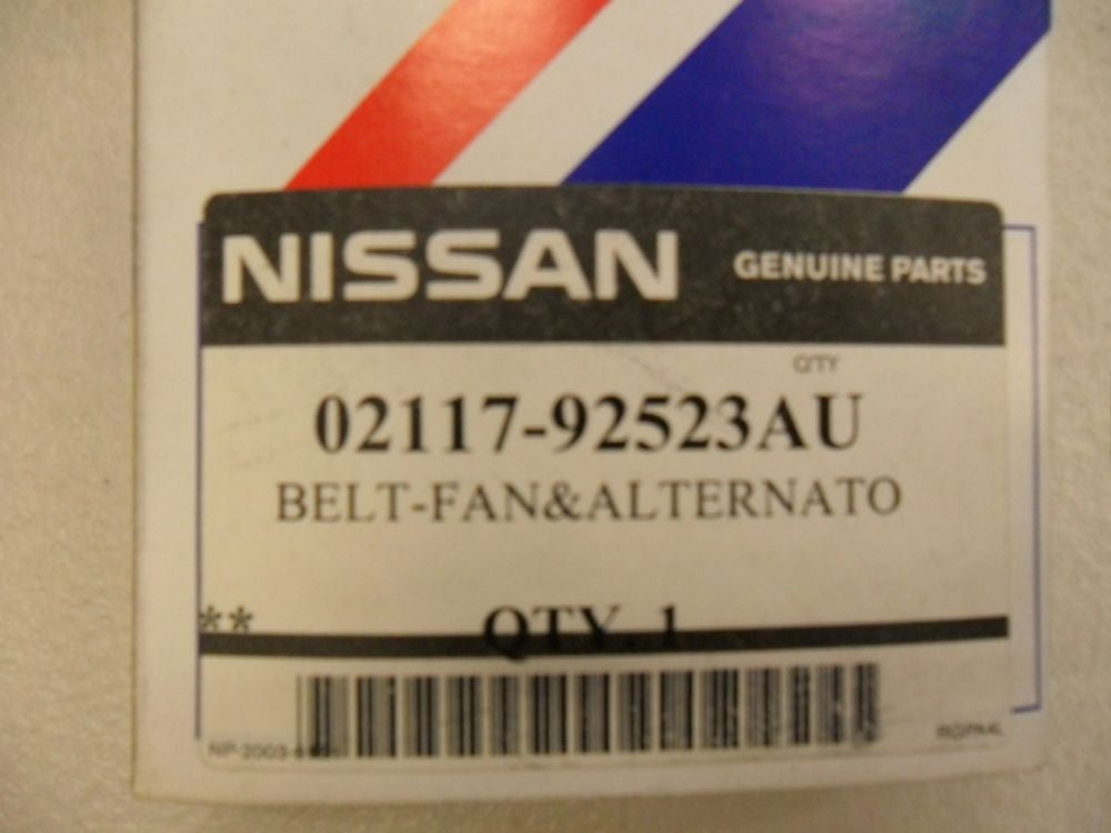 Nissan Drive Genuine Fan & Alternator V-Belt Suits Pathfinder & 300ZX New Part