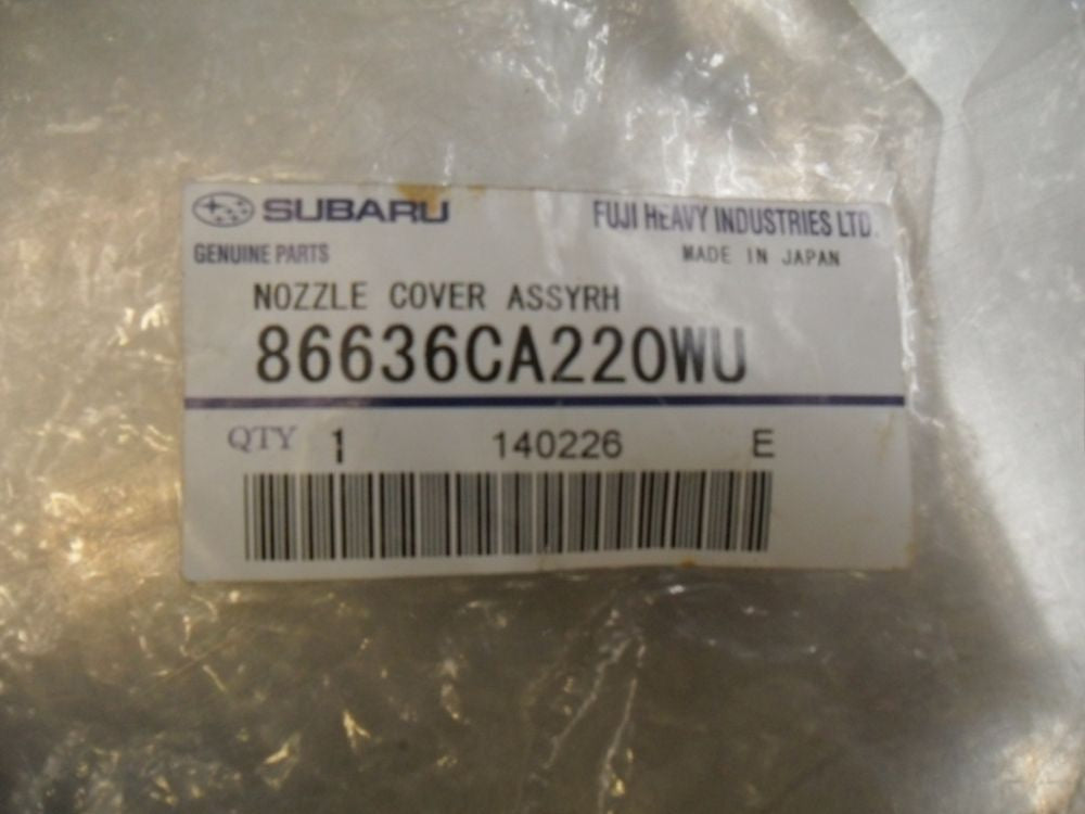 Subaru Genuine Head Light Nozzle Cover Assy New Part