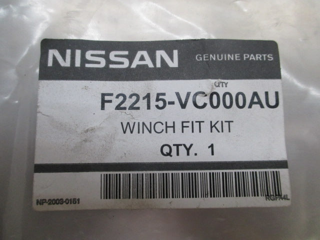 Nissan Genuine Winch Fit Kit New Part