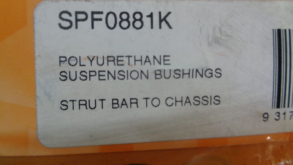 Super-Pro Front Control Arm Lower-Rear Bush Kit Suits Nissan New Part