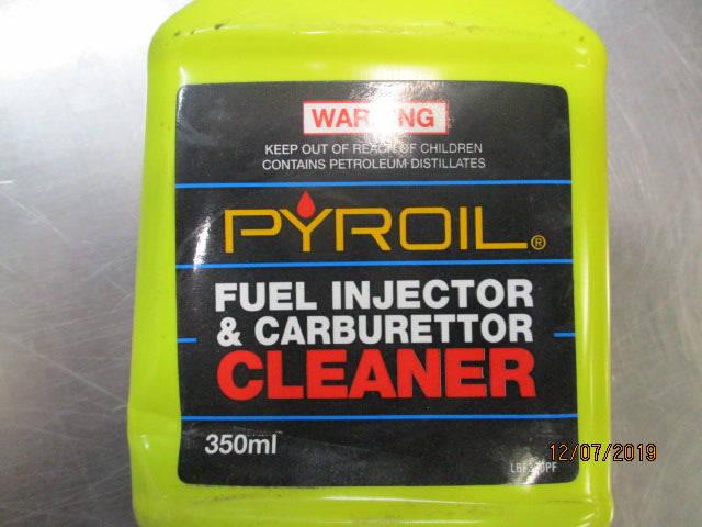 PYROIL Fuel Injection & Carburettor Cleaner 350ml Bottle New Part