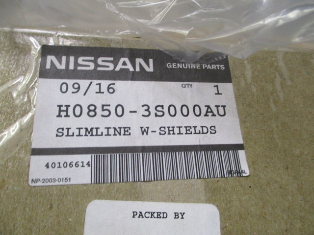 Nissan Pulsar B17T Sedan Genuine Front Tinted Slim Line Weather Shields New Part