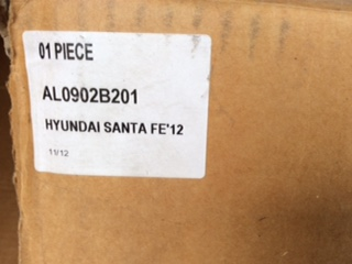 Hyundai Santa Fe R series Genuine heavy duty towbar complete kit new part