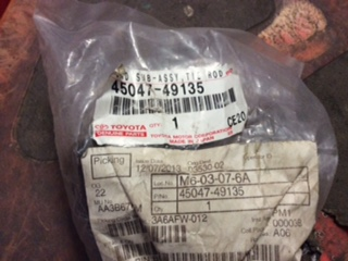 Toyota Rav4 / Sicon Tc genuine left hand tie rod end new part