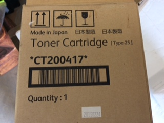 Fuji Xerox Black Toner New In The Box