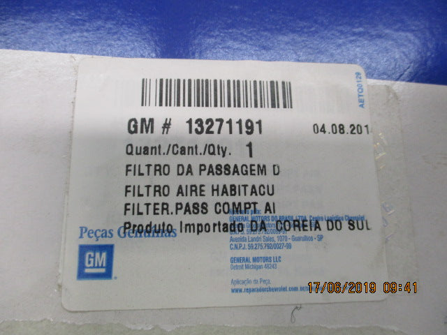 Holden Cruze/Malibu Genuine Cabin Filter New Part