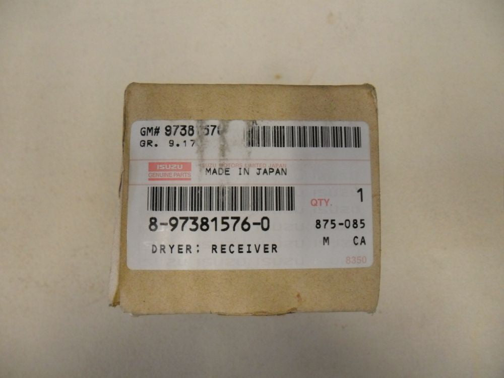 Isuzu D-Max Genuine Dryer Receiver New Part