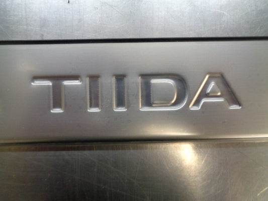 Nissan Tiida Genuine Scuff Plate Set New Part