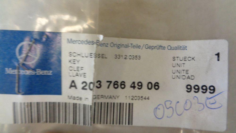 Mercedes-Benz C-Class Genuine Emergency Electronic New Part
