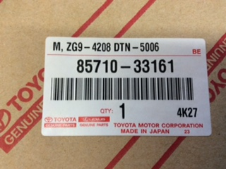 Toyota Camry / Aurion Genuine Drivers Power Window Regulator New Part