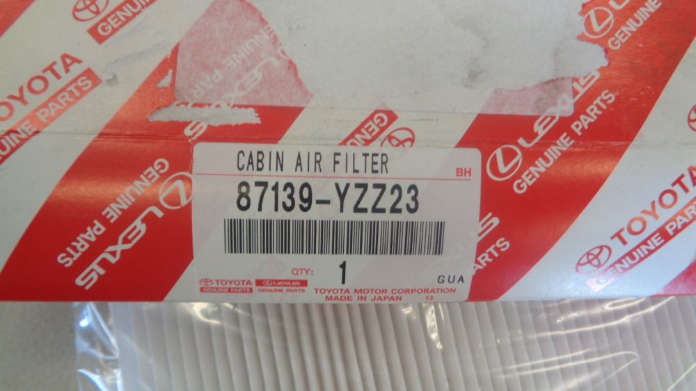 Toyota Kluger Genuine Cabin Filter MCU28R New Part