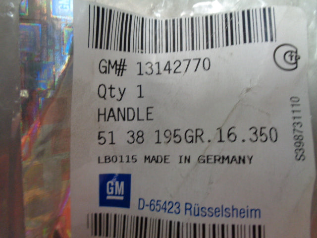 Holden AH Astra Genuine Left Hand Front Outer Door Handle New Part