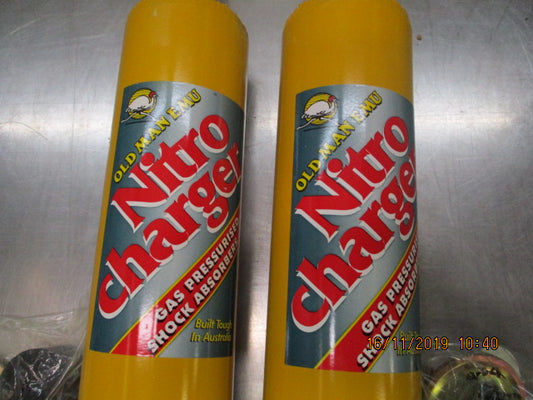 Old Man Emu Front Nitro Gas Shocks 40mm Lift (Pair) Suits Toyota Bundera New Part