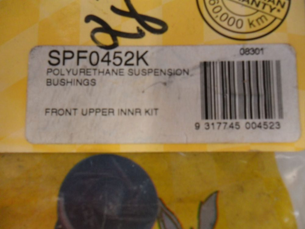 SuperPro Front Control Arm Upper-Inner Bush Kit Suitable for Ford New Part