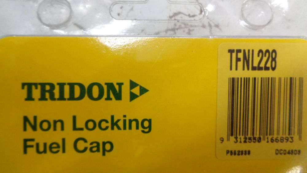 Tridon Non Locking Fuel Cap Suits Vehicles Listed Below New Part