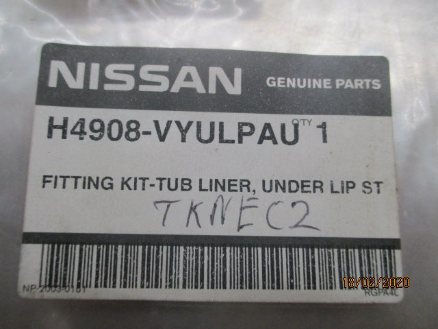 Nissan Navara D22 Genuine Tailgate Fitting Kit New Part