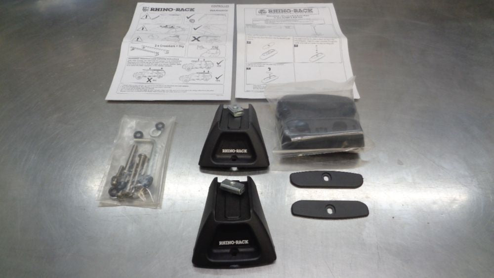Rhino Rack Genuine Heavy Duty Front Leg Pair Suits Toyota Prado New Part