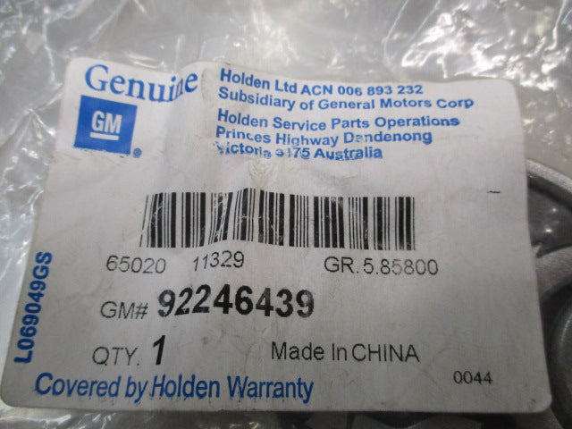 Holden VE SSV-Redline Genuine Centre Cap New Part