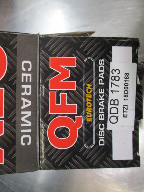 QFM Eurotech Ceramic Rear Brake Pad Set Suits BMW Series 1-3 New Part