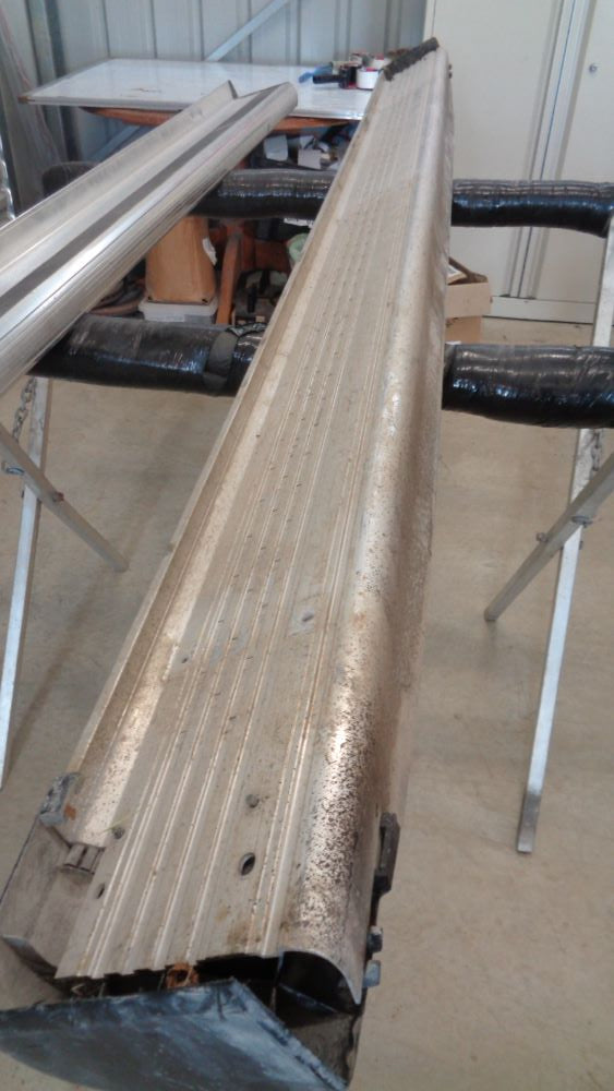 Dual cab replacement side step USED suitable for Toyota Hilux