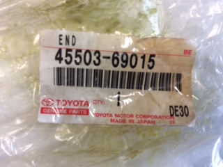 Toyota Landcruiser UZJ100 Genuine steering rack end new part