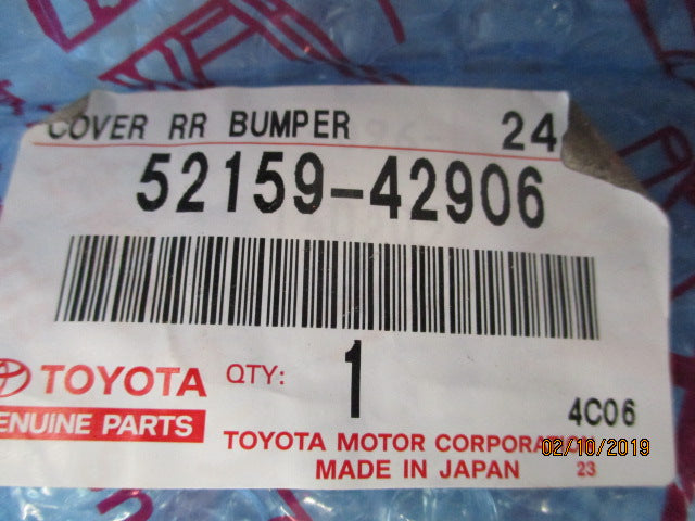 Toyotra Rav4 Genuine Rear Bumper Cover New Part