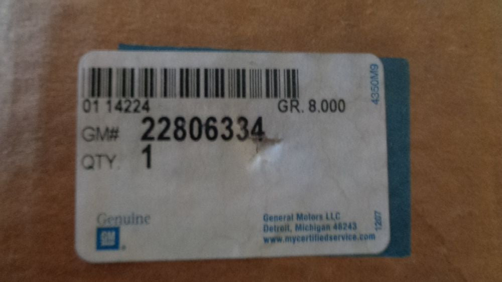 Holden Volt Genuine Hood Panel Assy New Part