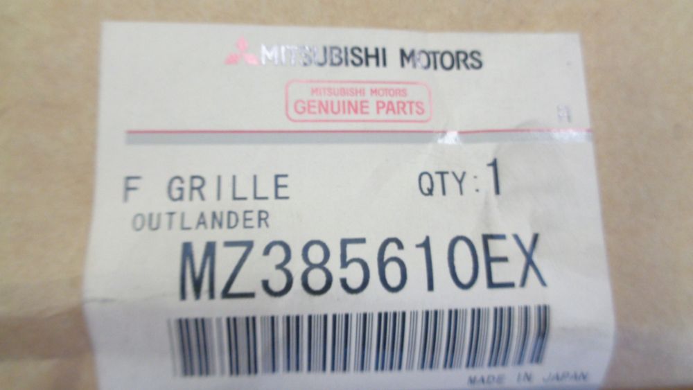 Mitsubishi Outlander ZG-ZH Genuine Limited Edition Chrome Grille Kit New Part
