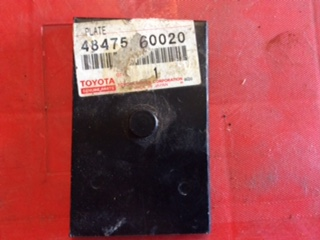 Toyota Landcruiser Genuine U-bolt plate New Part