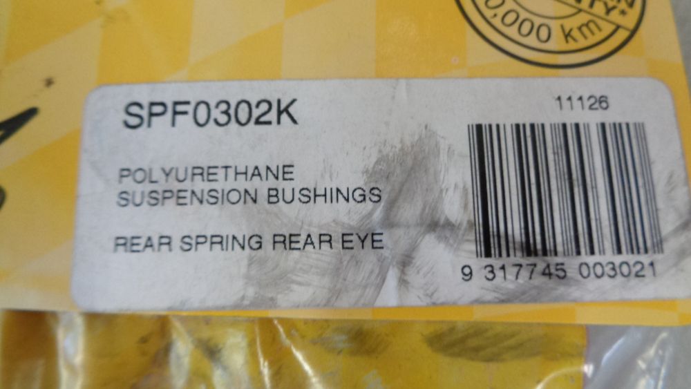 SuperPro Rear Spring Rear Bush Kit Suits Ford MK-XP New Part