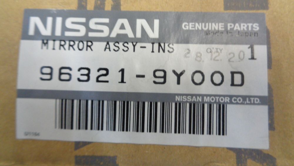 Nissan Genuine Rear View Mirror Suits Various Models New Part