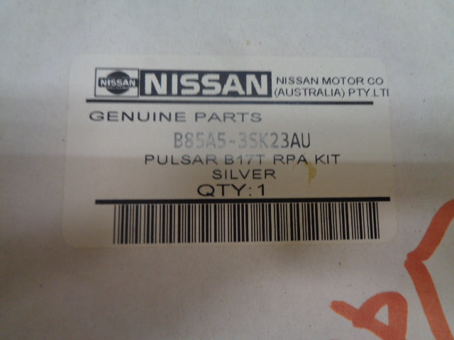 Nissan B17 Pulsar Sedan Genuine Silver Rear Park Assist New Part