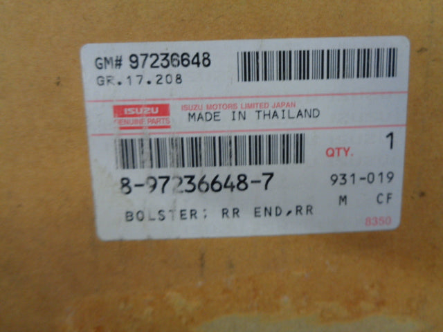 Holden Colorado/Rodeo Genuine Bolster Rear End New Part