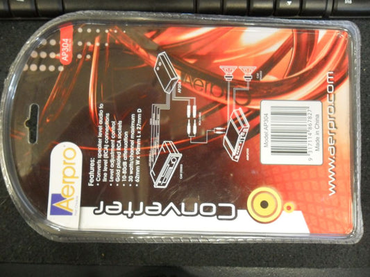 AERPRO 2 Channel Speaker To Line Level Converter New Part