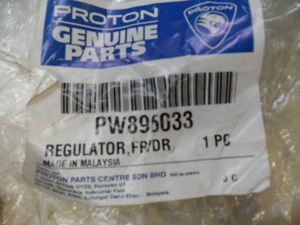 Proton Saga Genuine Front Left Hand Door Window Regulator New Part