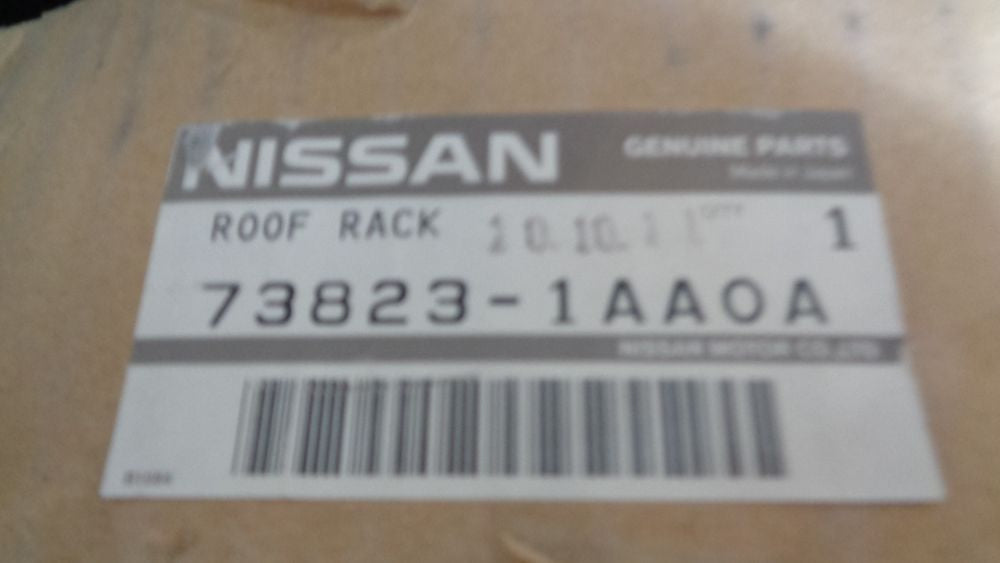 Nissan Murano Genuine Left Hand Roof Rack Assy New Part