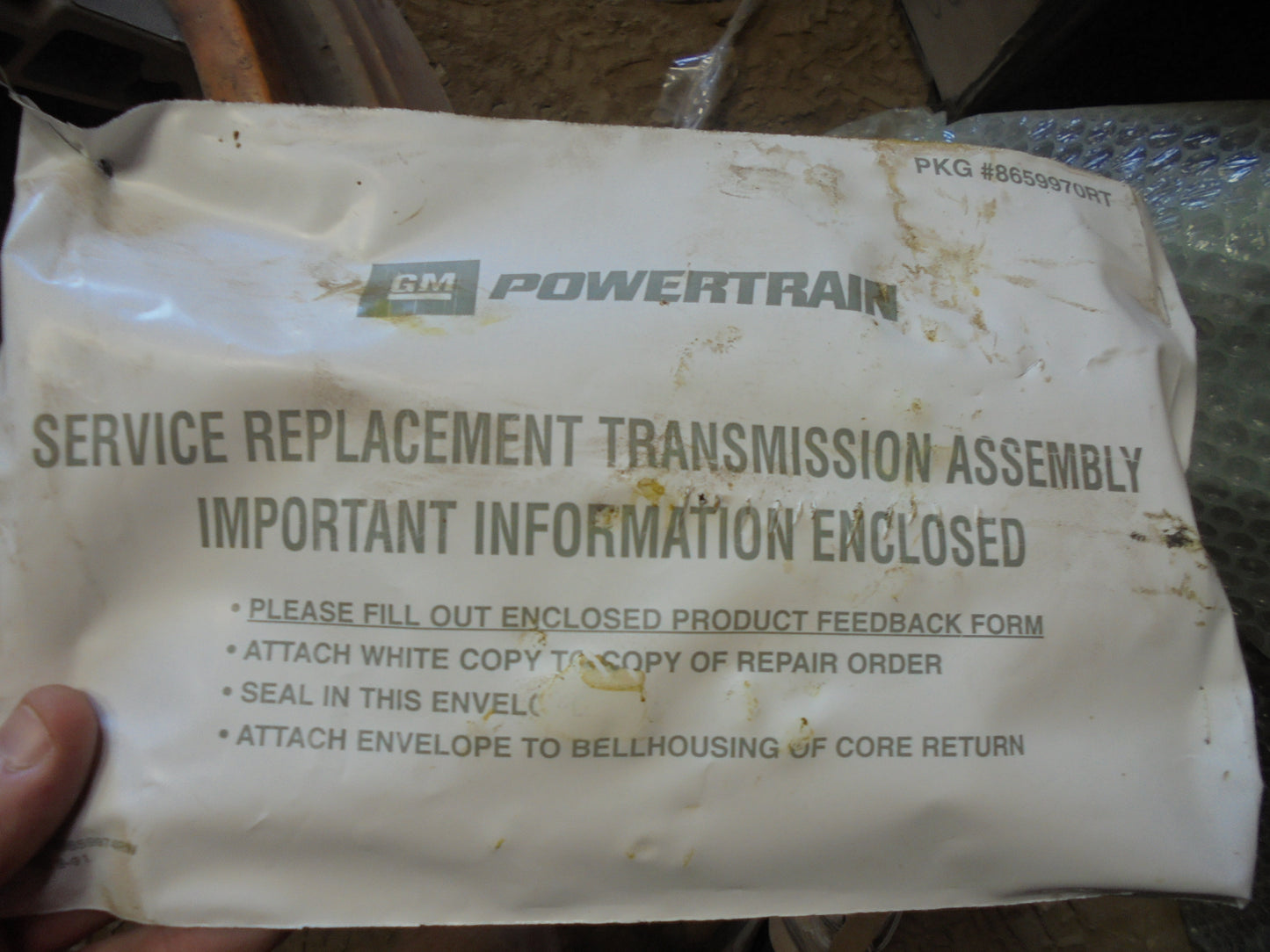 Holden VE Commodore Genuine 6 Cylinder 6Speed Auto Gear Box New Part