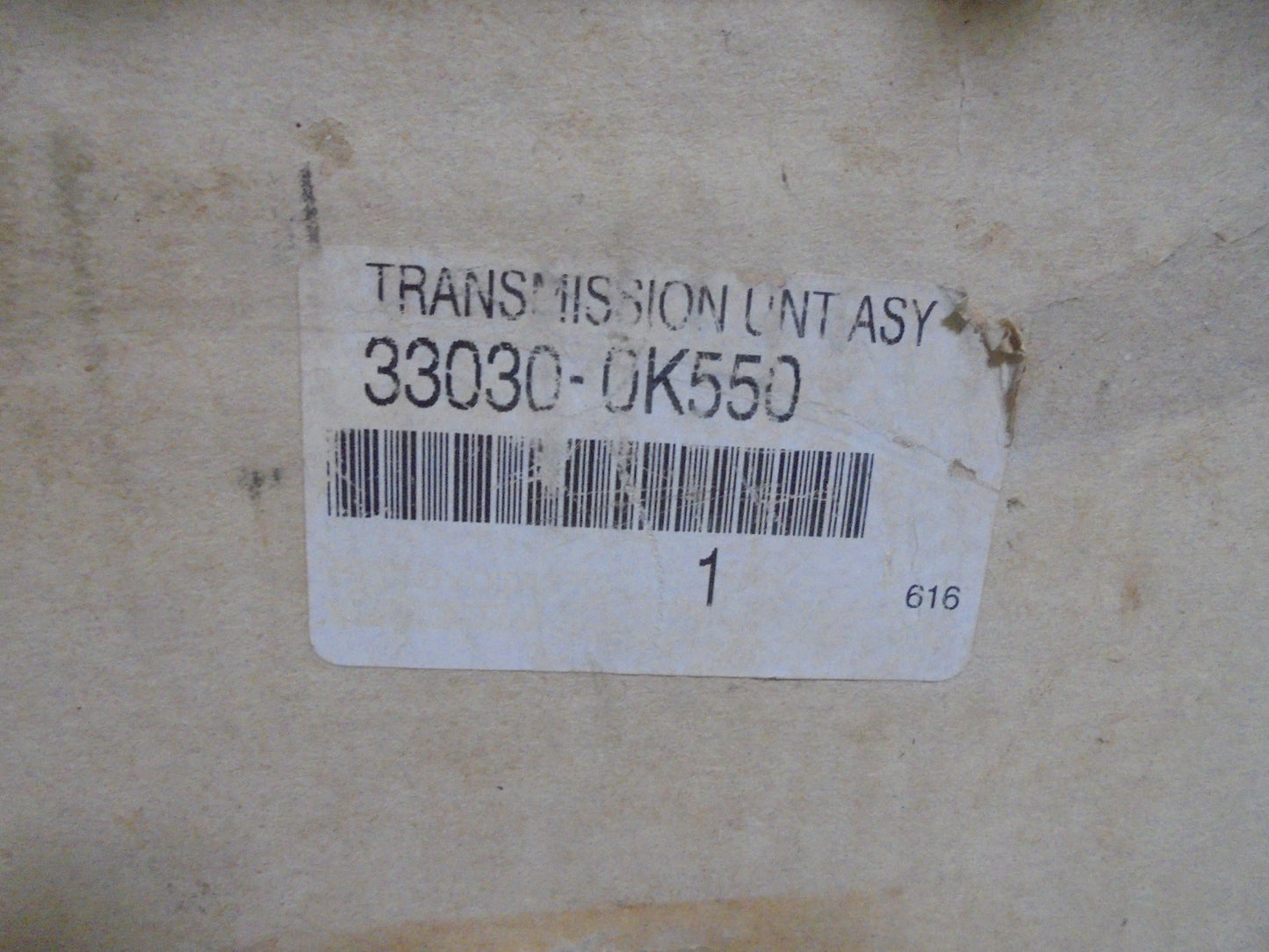 Toyota Hilux Genuine 5 Speed Gear Box Transmission New Part