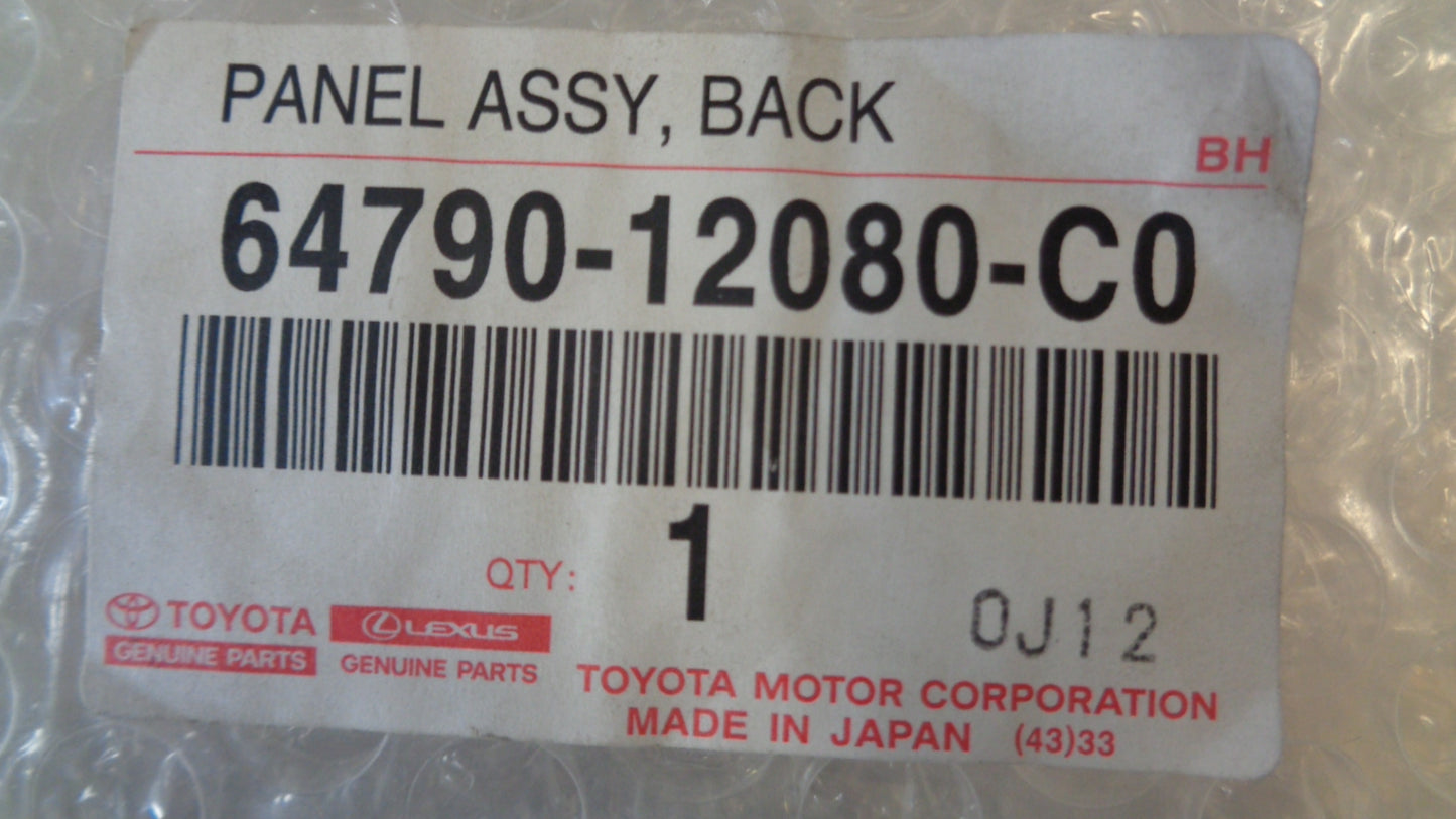 Toyota Corolla iM Genuine Back Door Upper Panel Assy New Part