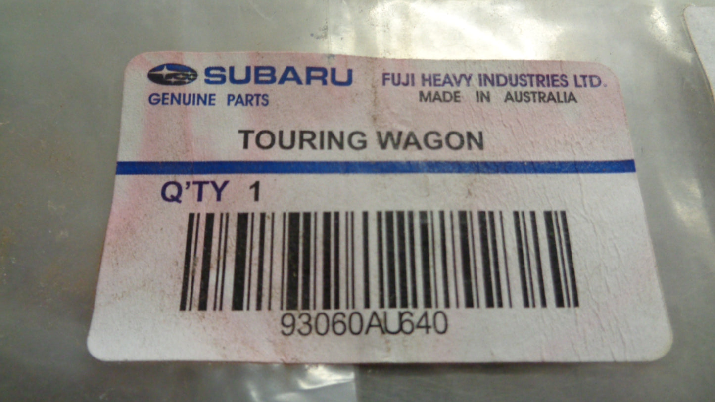 Subaru Outback Genuine Touring Wagon Emblem New Part