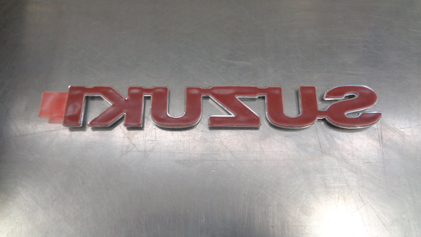 Suzuki Grand Vitara Genuine 'Suzuki" Emblem New Part